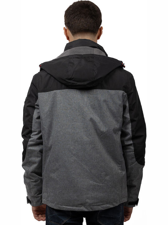 Jacket Black-Grey
