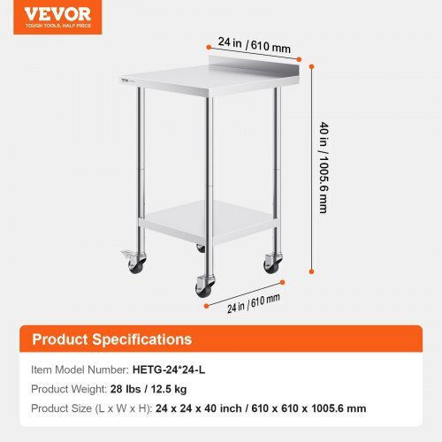 Vevor Steel Workbench
