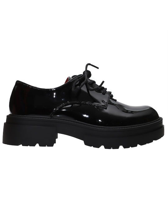 Berry London Women's Oxford Shoes Black