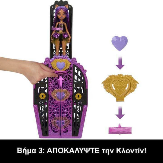 Mattel Skulltimate Secrets Monster Mysteries Clawdeen Wolf Puppe für 4++ Jahre