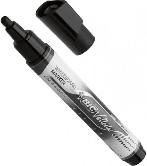 Marker neagră pentru tablă albă Velleda Bic 3086123304598