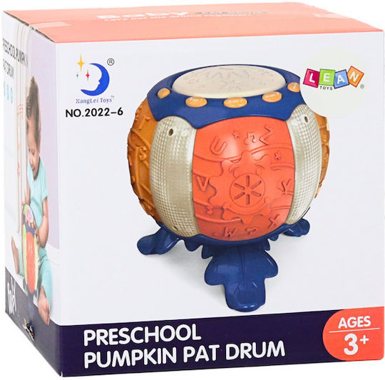 Leantoys Educational Pumpkin Interactive Musical Lights Orange 13676256 5905991014003
