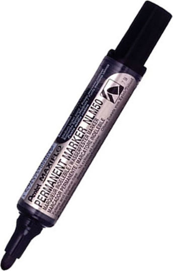 Μαρκαδορος Pentel Maxifilo Ανεξιτηλος Κουμπι Μαυρος Nlm50a Pentel
