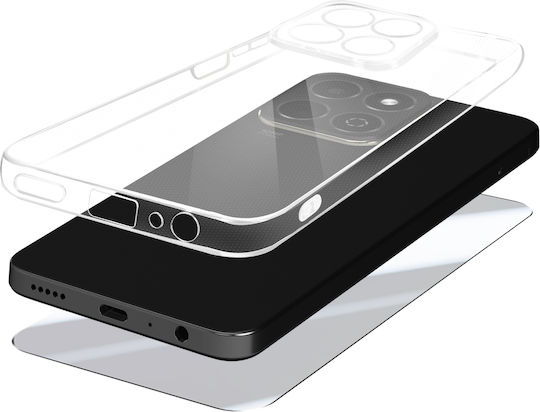 Mayaxess Protection Pack Honor 200 Smart Soft Shell Tempered Glass Transparent