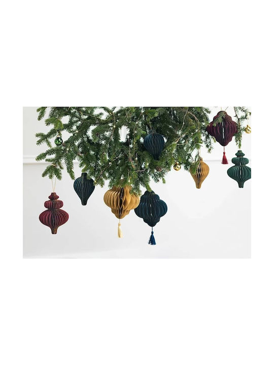 Weihnachtsbaumschmuck Träne Blau