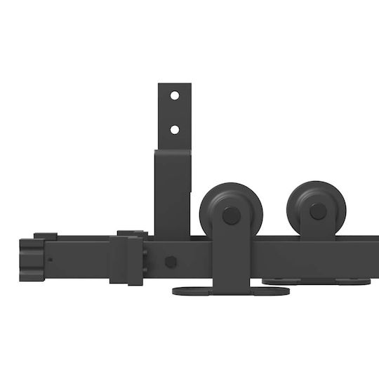 vidaXL vidaXL Sliding Door Mechanism for Middle Door 427cm Black