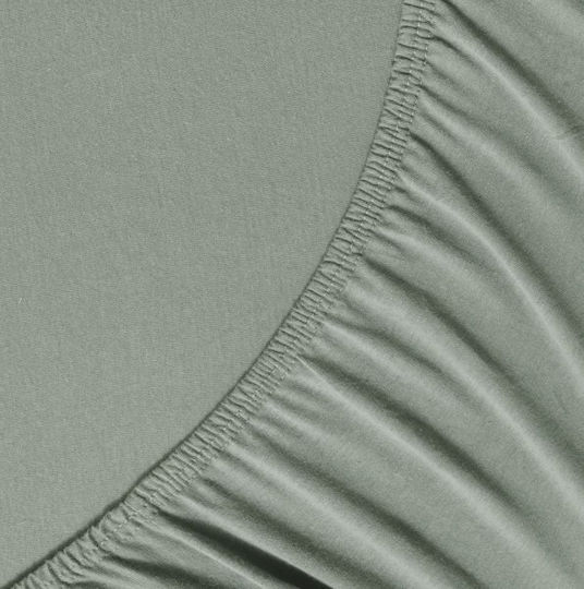 La Luna Μονό 100x200+40εκ. με Λάστιχο Χακί La Luna Μονό 100x200+40εκ. με Λάστιχο Χακί