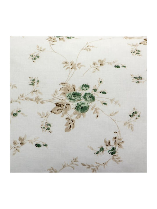 Lino Home Rosalie Κουβερλί Υπέρδιπλο Βαμβακερό Εκρού 220x240cm