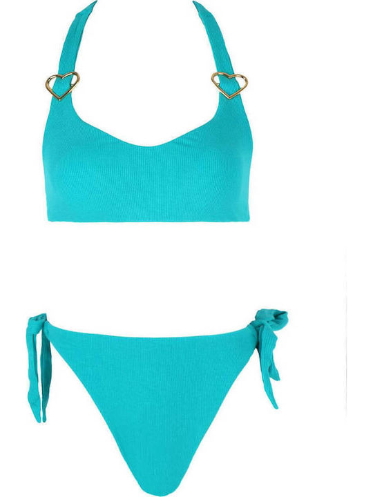 Gigi Set Bikini Μπουστάκι Τιρκουάζ
