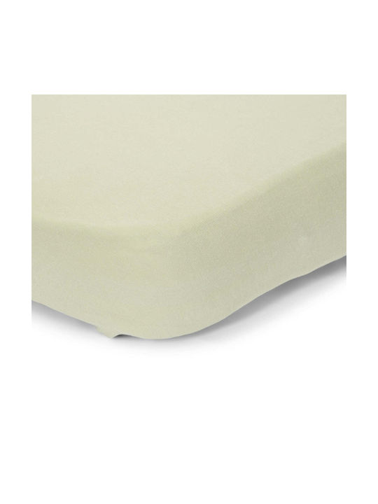 Little Dutch Pure Baby Sheet Crib Cotton Fitted Green 60x120cm