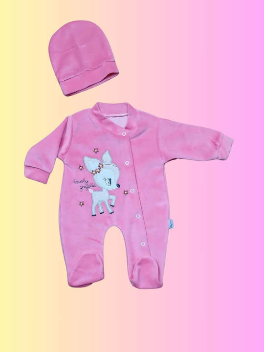 Annora Baby Подредба Суитшърти Розови