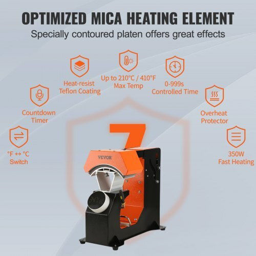 Vevor Automatic Hat Press 3 Heating Pads Design Transfer Zdkmj62439331u4gjv2