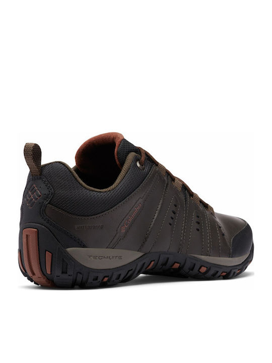 Columbia Woodburn II Men's Waterproof Brown Hiking Shoes