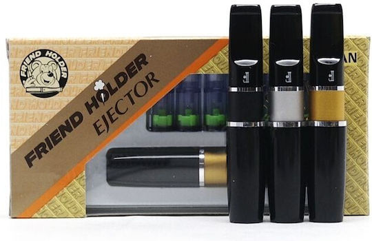 Friend Holder Πίπα Τσιγάρου Ejector 8mm Χρυσό