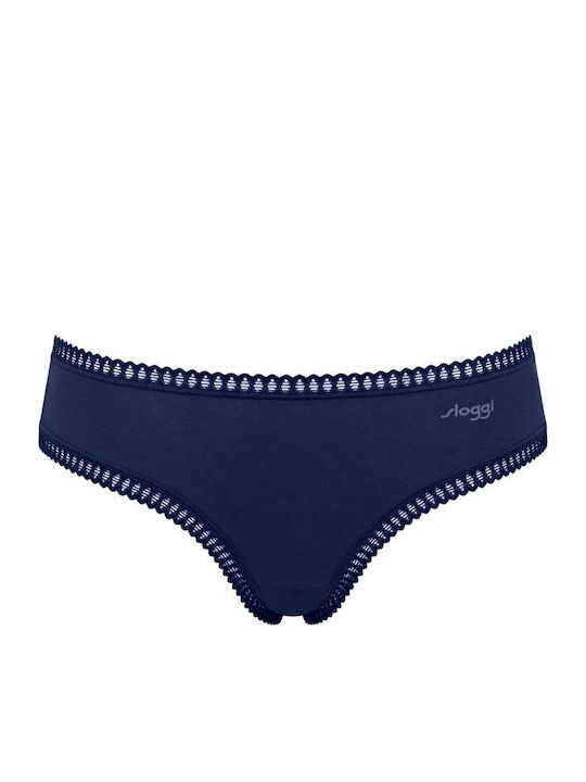 Woman Go Βαμβακερά Women's Slip 3Pack with Lace Multicolour