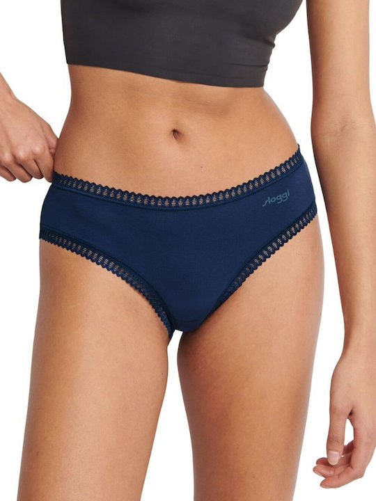 Woman Go Βαμβακερά Women's Slip 3Pack with Lace Multicolour