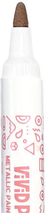 Set de Markere de Vopsea Vivid Pop 8 Metalice