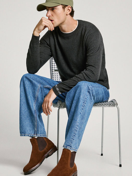 Suede Brown Chelsea Boots