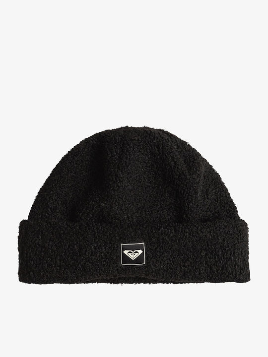Valwood Beanie Γυναικείος Fleece Σκούφος Πλεκτός σε Μαύρο χρώμα