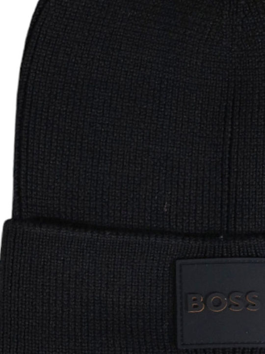 Foxxy Beanie Beanie Knitted in Black color