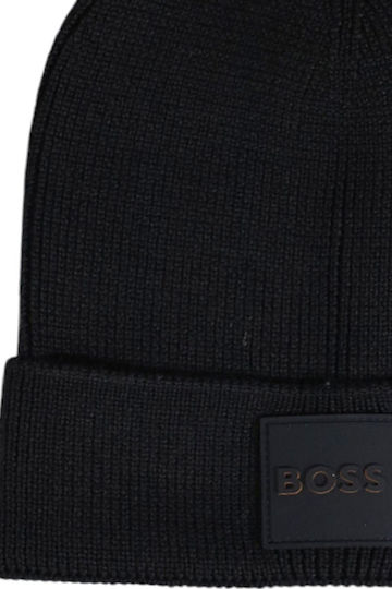 Foxxy Beanie Ανδρικός Σκούφος Πλεκτός σε Μαύρο χρώμα