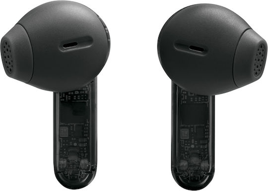 JBL Tune Flex 2 Earbud Bluetooth Handsfree Earphones with Sweat Resistance and Charging Case Ghost Edition Black
