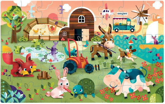 Kids Puzzle Farm for 4++ Years 30pcs Oddy At Sea