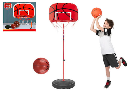 Outdoor Basketball Hoop with Stand & Ball