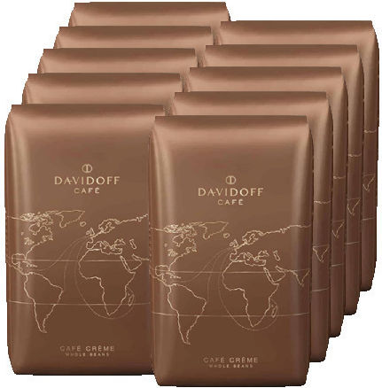 Davidoff Кафе Еспресо Арабика Creme Classic на Зърна 10x500гр