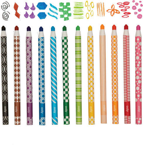 Ooly Set de creioane colorate 12buc Pachet de 1 ambalaje