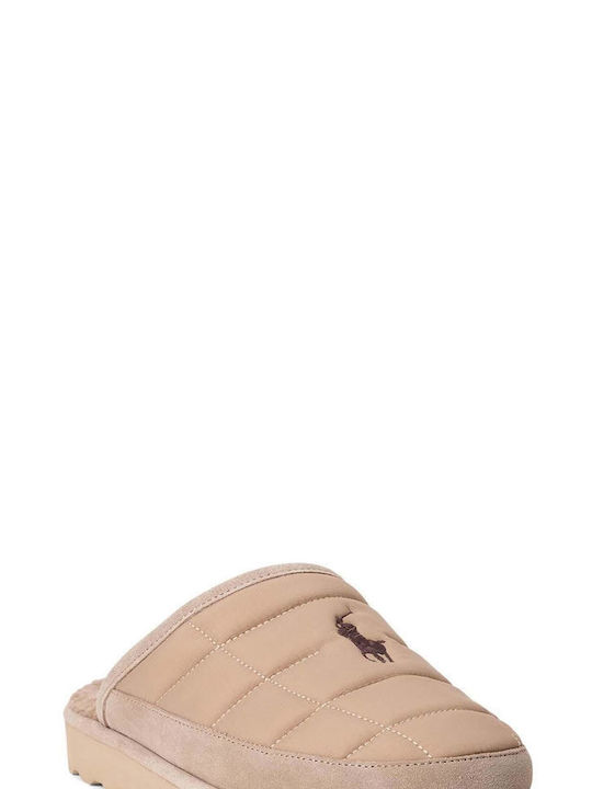 Ralph Lauren Men's Slipper Beige