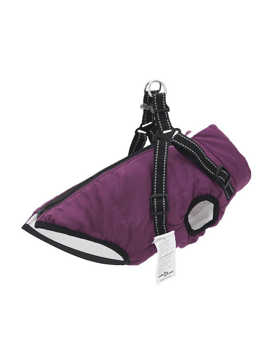 vidaXL Purple Dog Coat