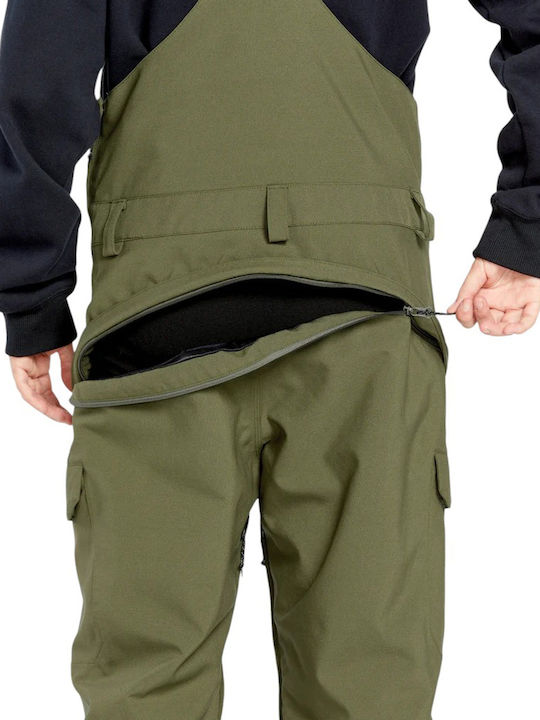 Volcom Creston 3d Stretch H1252502-IVY Γυναικεία Σαλοπέτα Σκι & Snowboard Πολύχρωμη