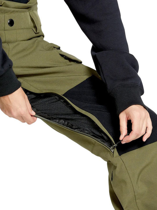 Volcom Creston 3d Stretch H1252502-IVY Γυναικεία Σαλοπέτα Σκι & Snowboard Πολύχρωμη