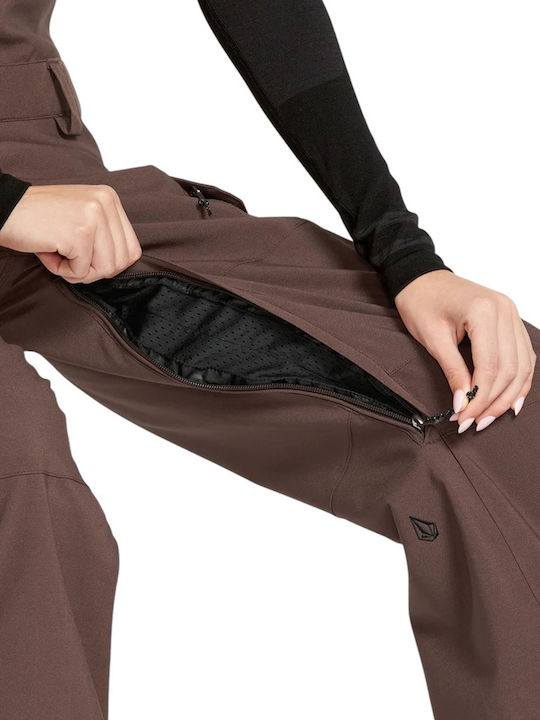 Volcom Creston 3d Stretch H1252502-MAH Ски & Сноуборд Кафяв