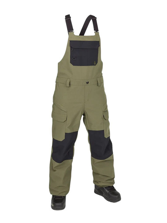 Volcom Creston 3d Stretch H1252502-IVY Γυναικεία Σαλοπέτα Σκι & Snowboard Πολύχρωμη