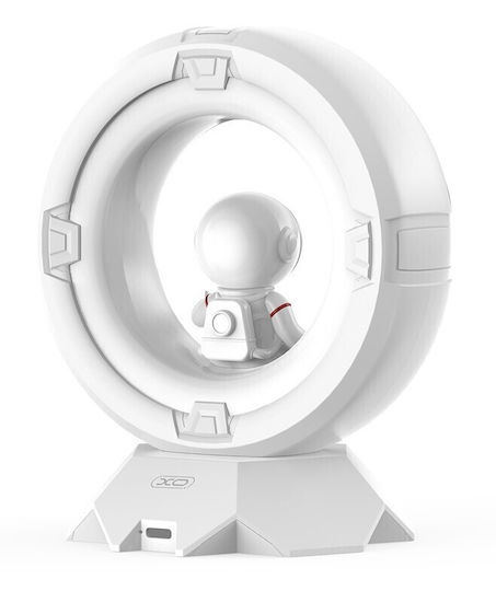 XO Kids Decorative Lamp with Design Projection White 15x12.8x10.2cm