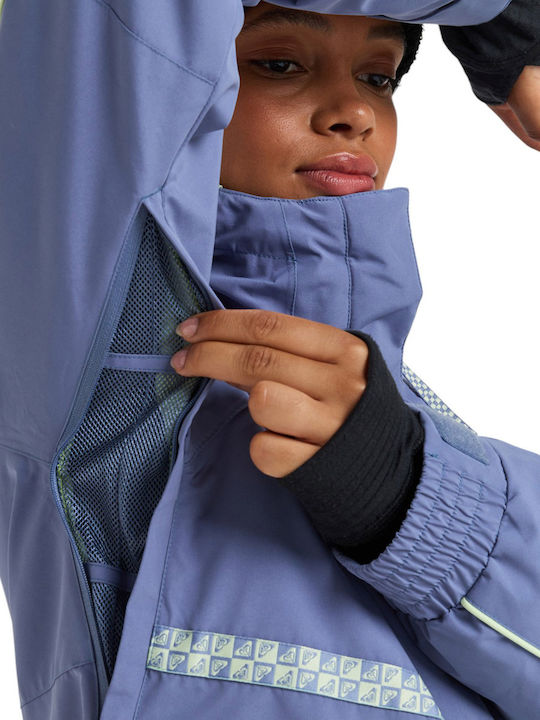 Roxy Highridge ERJTJ03475-BQY0 Γυναικείο Μπουφάν για Σκι & Snowboard Πολύχρωμο