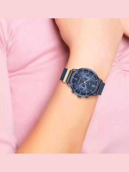 Tommy Hilfiger Blake Ρολόι Μπαταρίας με Μεταλλικό Μπρασελέ Tommy Hilfiger Blake Ρολόι Μπαταρίας με Μεταλλικό Μπρασελέ