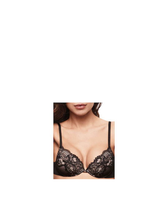 Lormar Push Up Bra Black