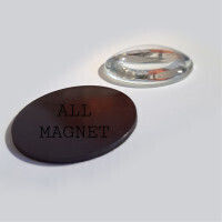 Glasmagnet Karte von Kefalonia