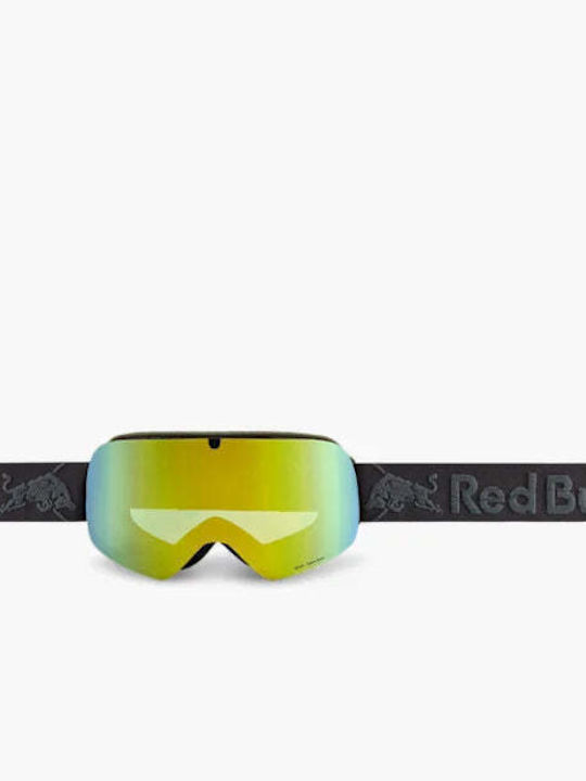 Red Bull Spect Ski & Snowboard Goggles Kids Black with Lens in Multicolour Color Red Bull Spect Ski & Snowboard Goggles Kids Black with Lens in Multicolour Color