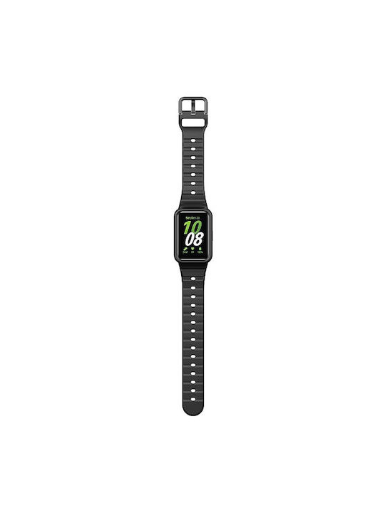 Curea Silicon Negru (Galaxy Fit3 - Potrivirea Galaxiei 3)