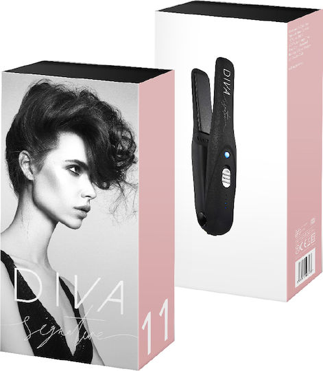 Diva Pro Styling Signature Free Styler 11 36274 Haarglätter mit Keramikplatten