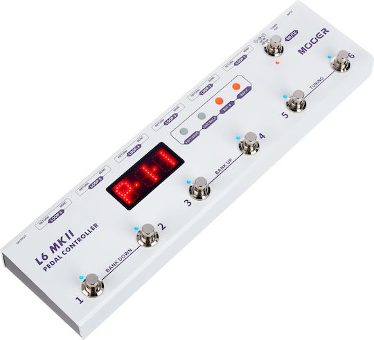 Mooer L6 MKII Πετάλι Switch Box Ηλεκτρικής Κιθάρας
