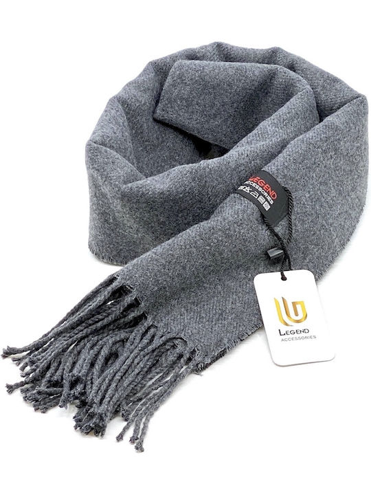 Men's Cashmere Scarf Gray