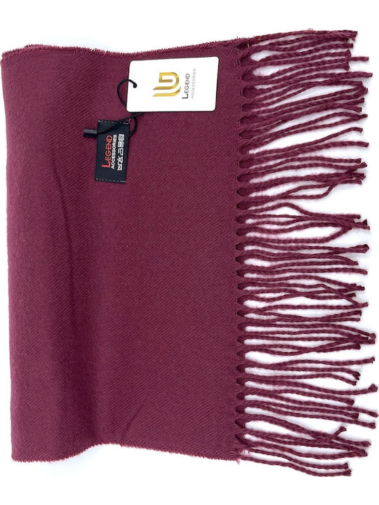 Men's Scarf Burgundy