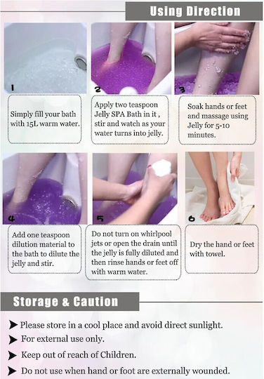 Bathrani Jelly Spa Σετ Περιποίησης για Καθαρισμό Σώματος 3τμχ