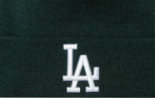 League Essential Beanie Beanie Knitted in Green color