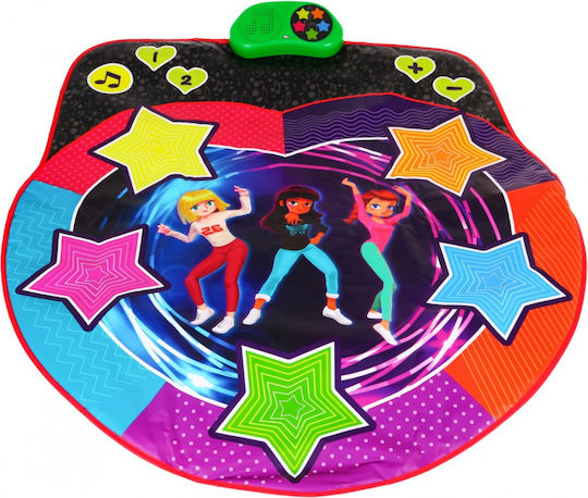 Dance Music Mat Kids 3+ Glowing Stars + 2 Modes Skill Game Dance